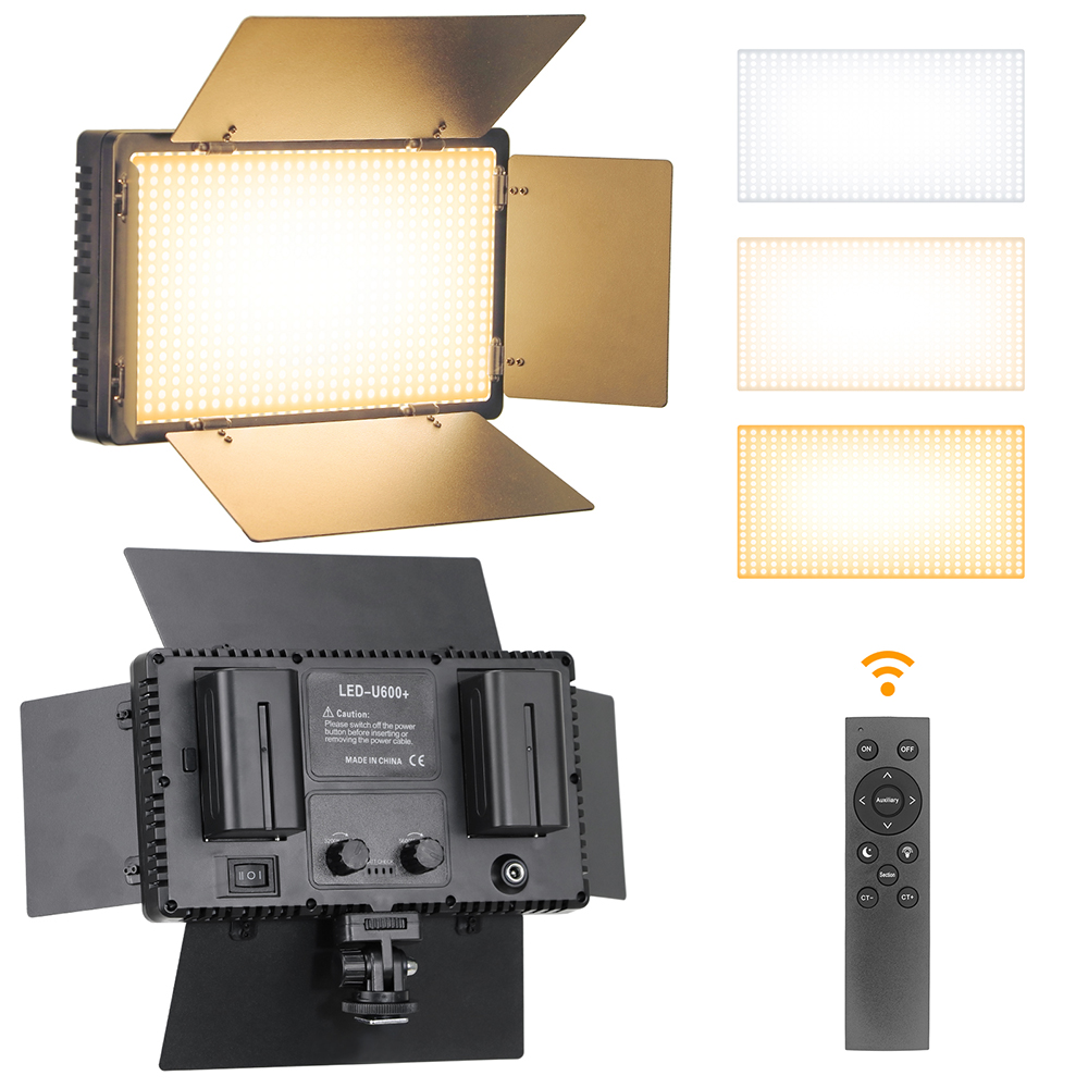 Photography Lighting Uk - U800 600 Panel LED do filmów