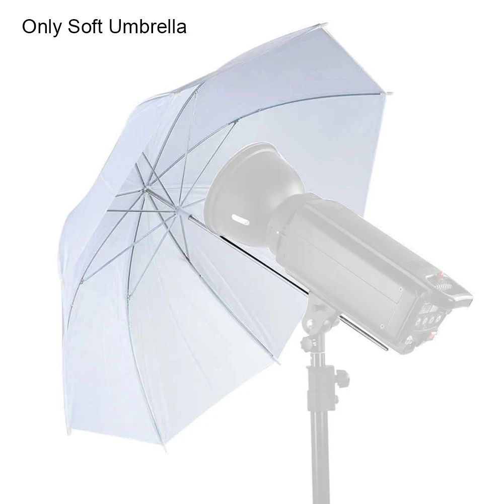 Photography Lighting Meter - 20-calowe oświetlenie studyjne Flash Półprzezroczysty biały
