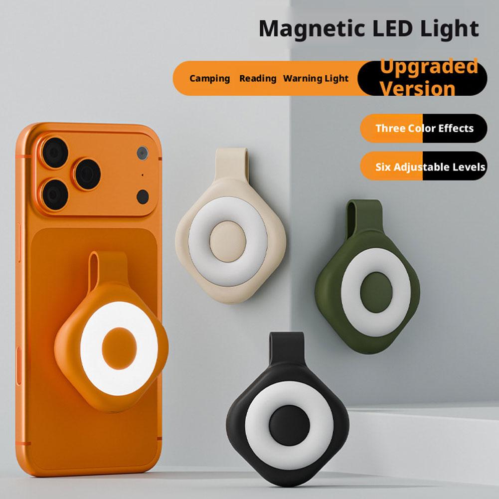 Photography Lighting For Outdoors - Akumulatorowa magnetyczna lampka do telefonu, przenośna