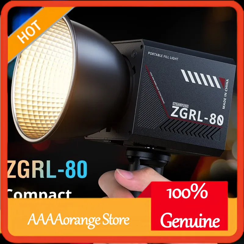Photography Lighting For Outdoors - ZGRL80 80W COB LED Lampa Wideo