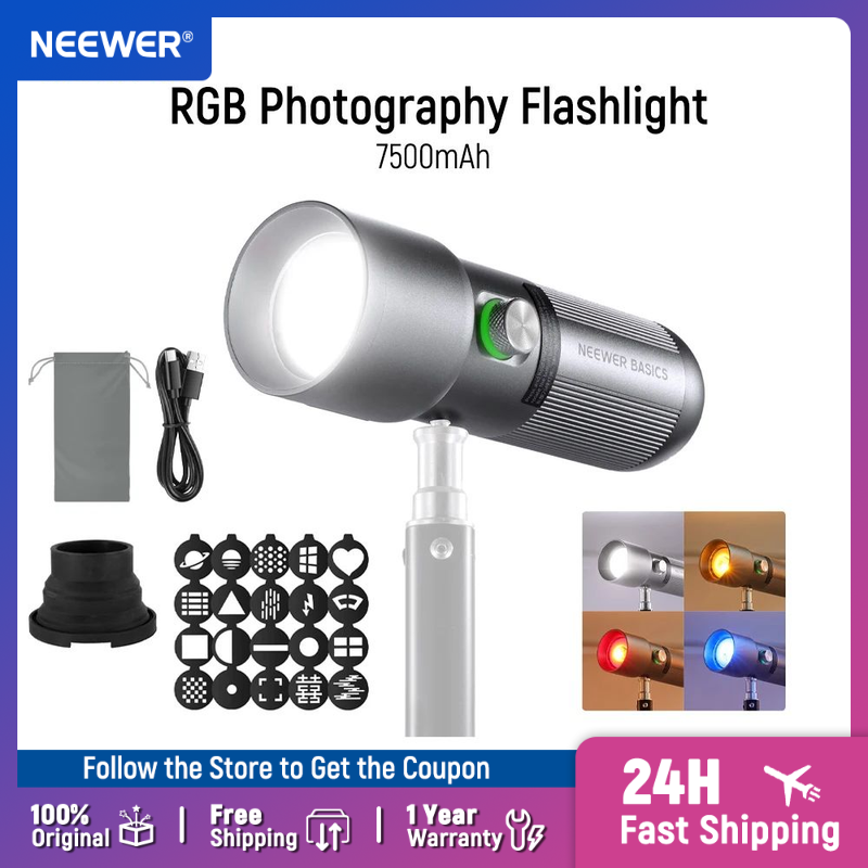 Photography Lighting Uk - NEEWER BASICS FL10 Latarka fotograficzna LED