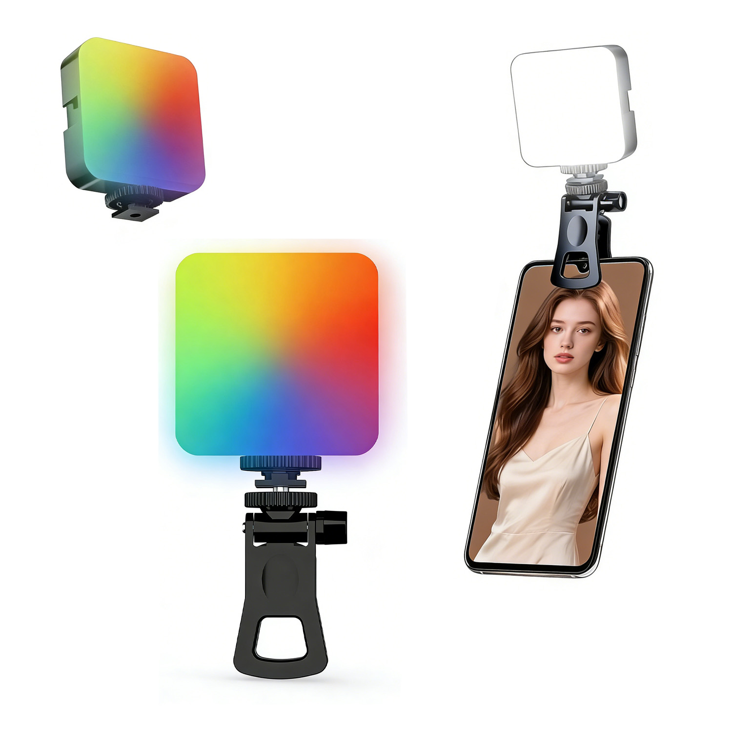 Photography Lighting Color - Lampa kieszonkowa RGB do fotografii plenerowej,