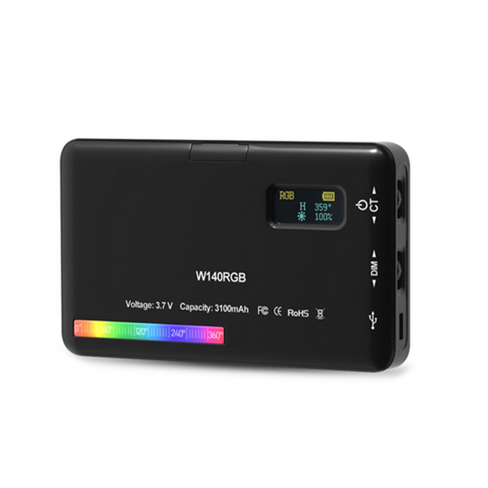 Photography Lighting Color - Tryby RGB Mini reflektor wypełniający światło