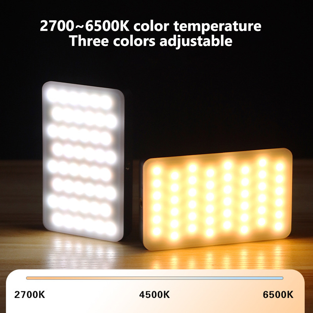 Photography Lighting Rgb - Akumulatorowa lampa LED do kamery, RGB,