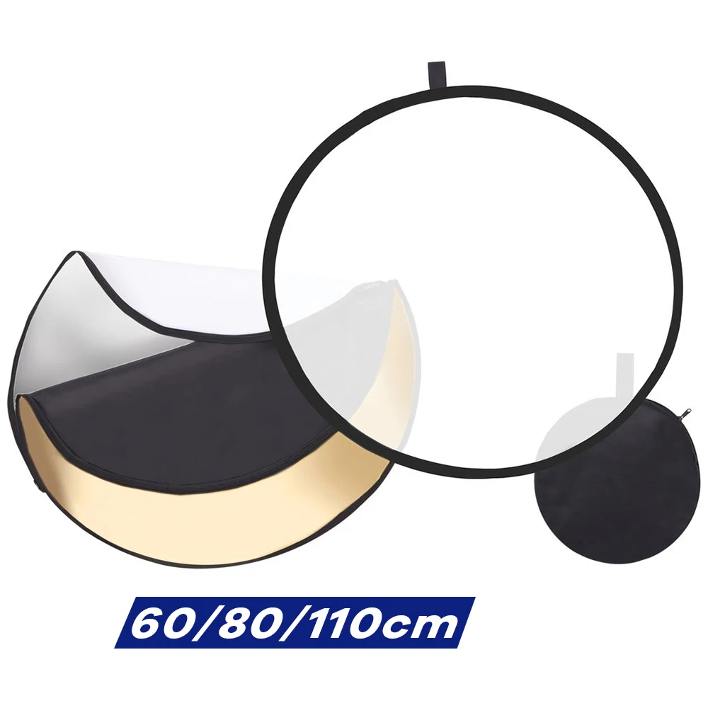 Photography Lighting Meter - 60/80/110cm 5 w 1 składany okrągły