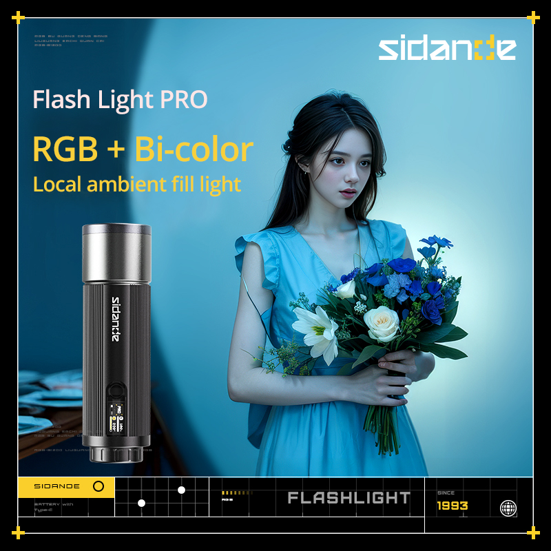 Latarka SIDANDE 12W PRO 3500-7 – Photography Lighting Uk recenzja i cena