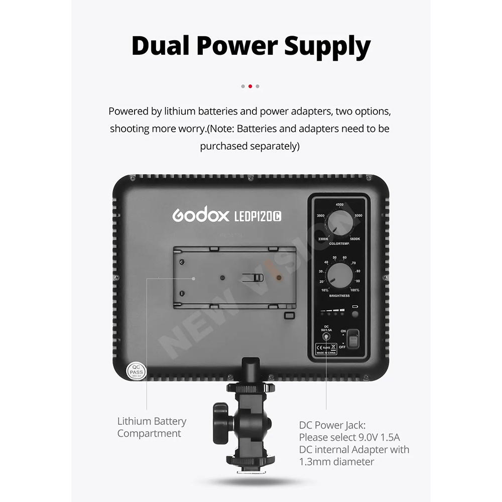 Panel świetlny LED Godox P120C – Photography Lighting Uk recenzja i cena