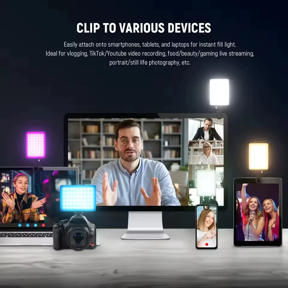 Mini RGB LED Lampa Wypełniając – Photography Lighting Rgb recenzja i cena