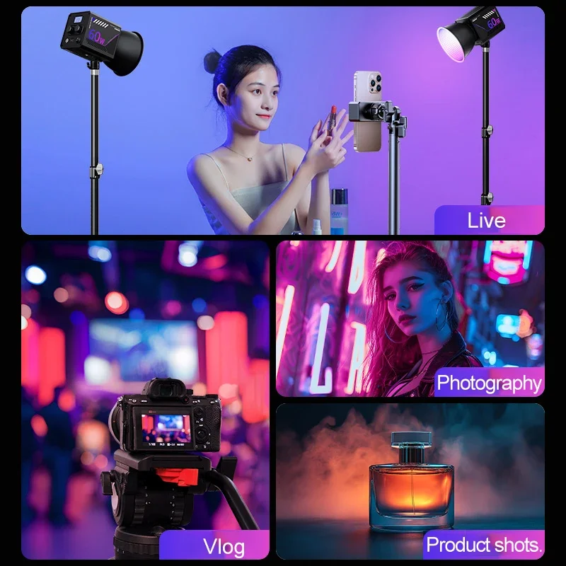 Lampa wideo RGB Przenośna lamp – Photography Lighting Uk recenzja i cena