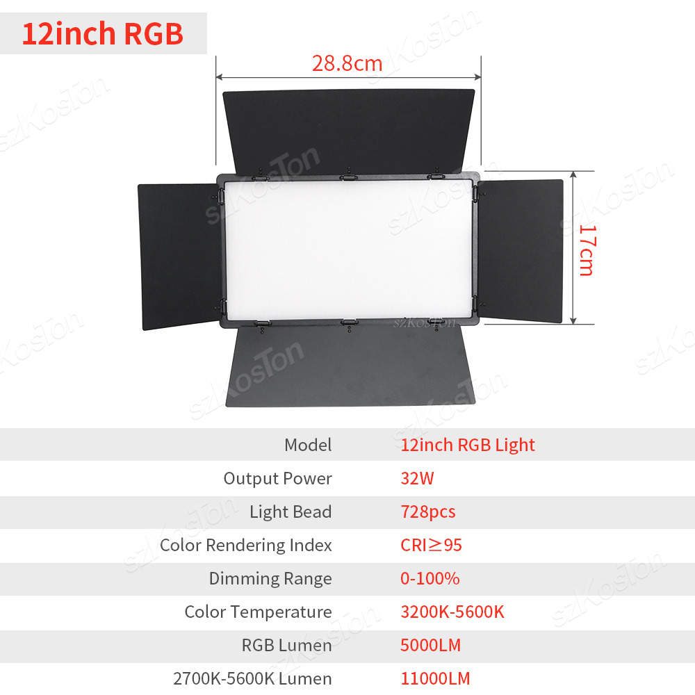 LED RGB wideo zestawy oświetle – Photography Lighting Uk recenzja i cena