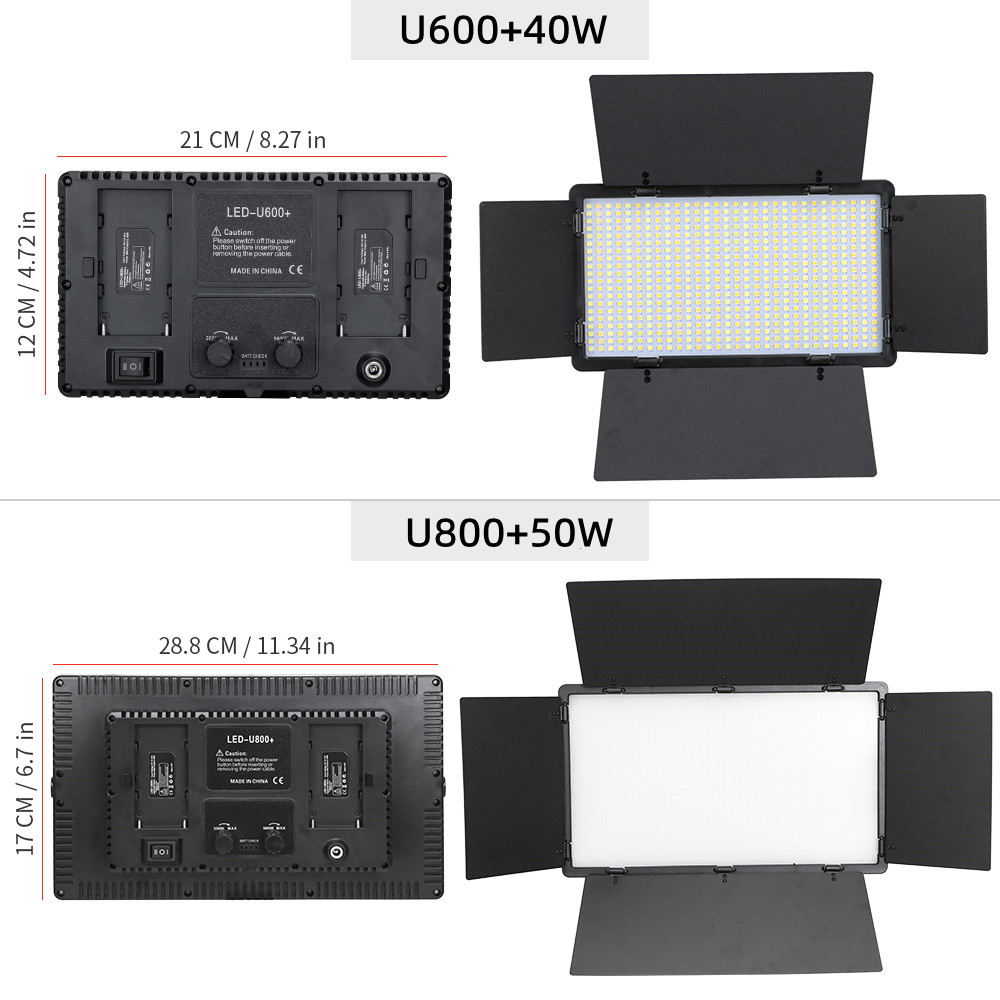 U800 600 Panel LED do filmów z – Photography Lighting Uk recenzja i cena