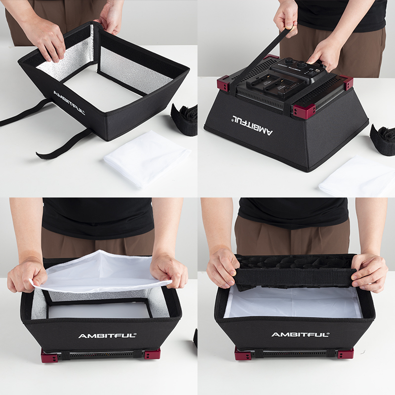AMBITFUL LEDP60C Dedykowany So – Photography Lighting Brand recenzja i cena