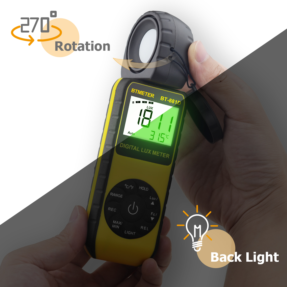 Cyfrowy miernik natężenia oświ – Photography Lighting Meter recenzja i cena