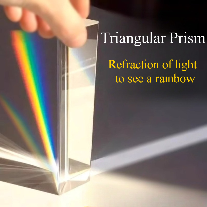 1 szt. Tęczowy Pryzmat Trójkąt – Photography Lighting Triangle recenzja i cena