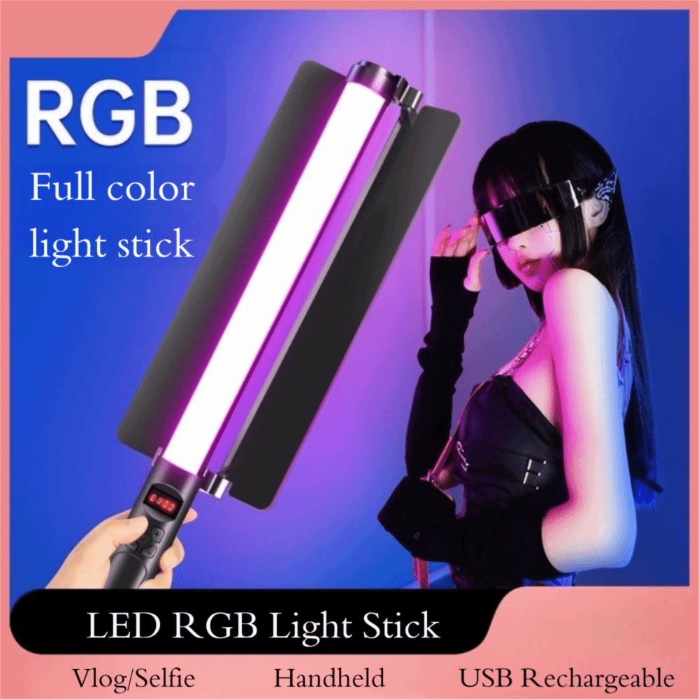 Ręczny LED RGB Light Stick Kol – Photography Lighting Color recenzja i cena
