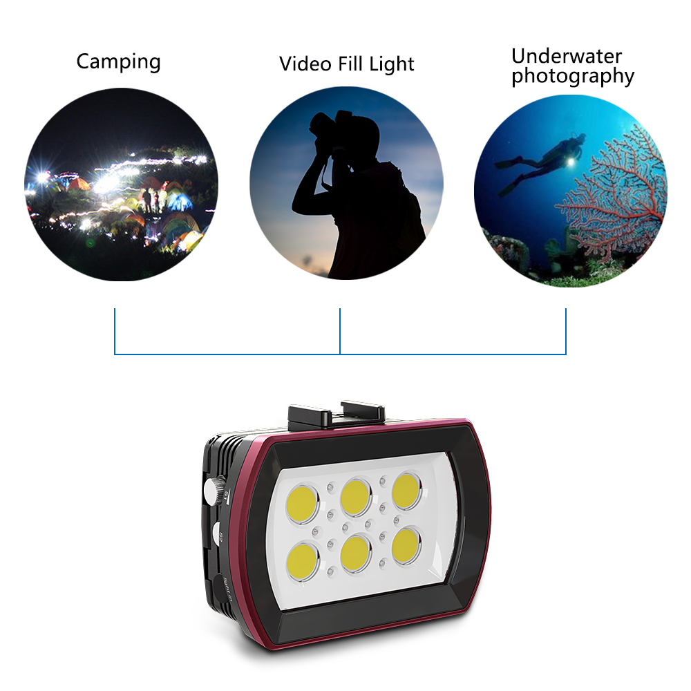 Lampa nurkowa LED SL-22 do fot – Photography Lighting Brand recenzja i cena
