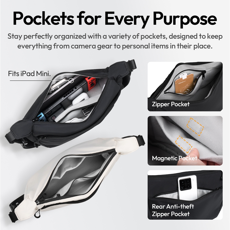 Ulanzi HMN1 Lunar Sling Bag Wh – Photography Lighting Bag recenzja i cena