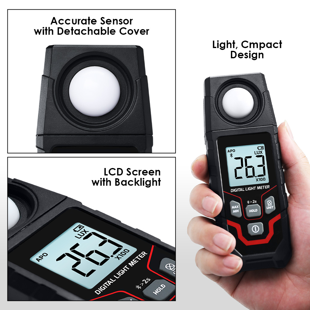 Cyfrowy miernik natężenia oświ – Photography Lighting Meter recenzja i cena