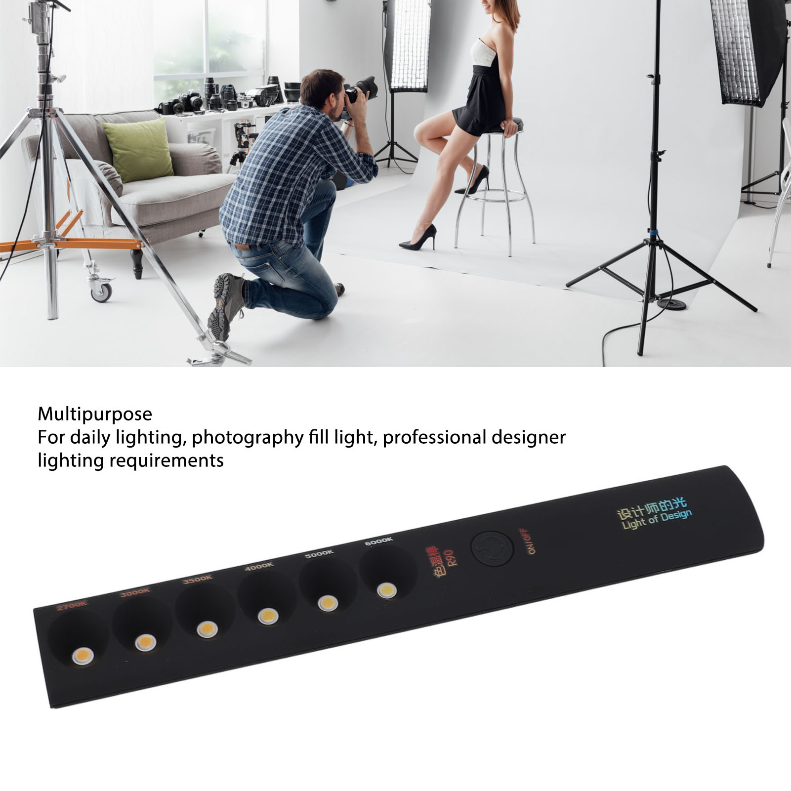 Przenośna lampa wideo typu wan – Photography Lighting Color recenzja i cena