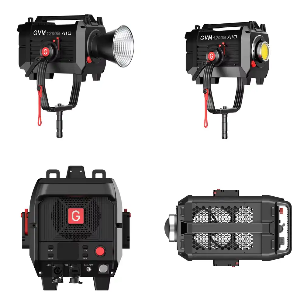 GVM SD1200B AIO 1200W Fotograf – Photography Lighting Color recenzja i cena