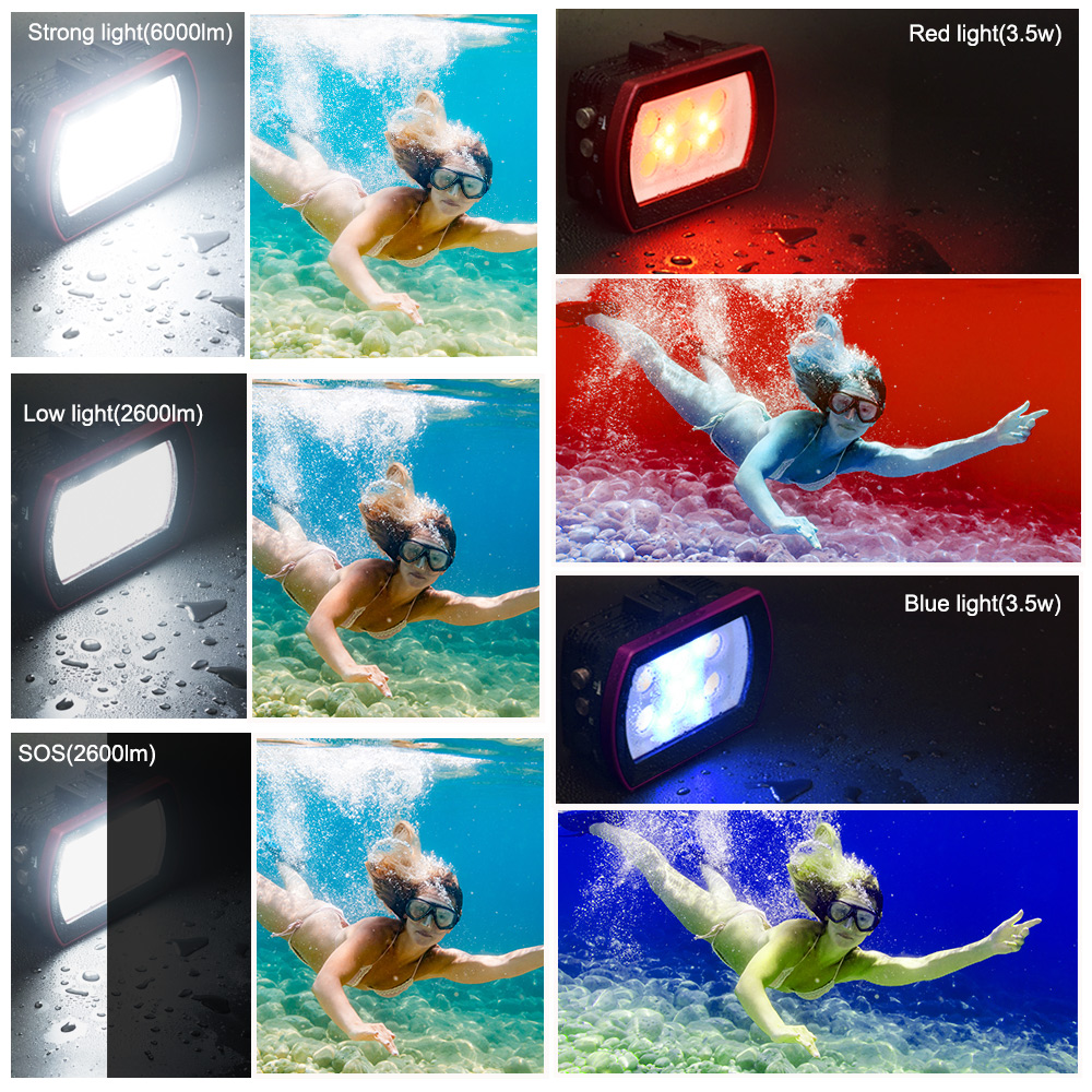 Seafrogs aluminium LED światło – Photography Lighting Brand recenzja i cena