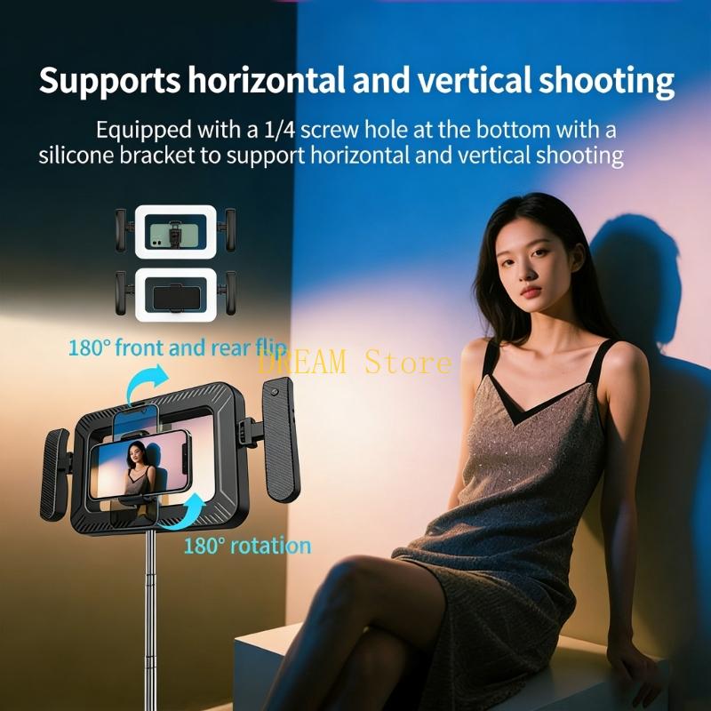 Ręczna przenośna latarka 360 s – Photography Lighting Color recenzja i cena