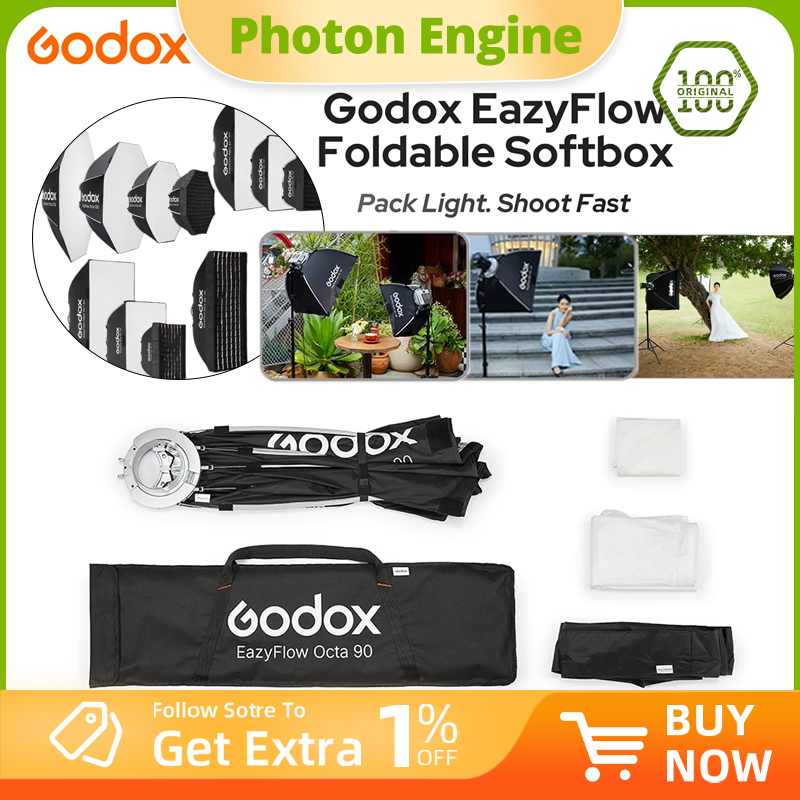 Seria Godox EazyFlow Składany  – Photography Lighting Meter recenzja i cena