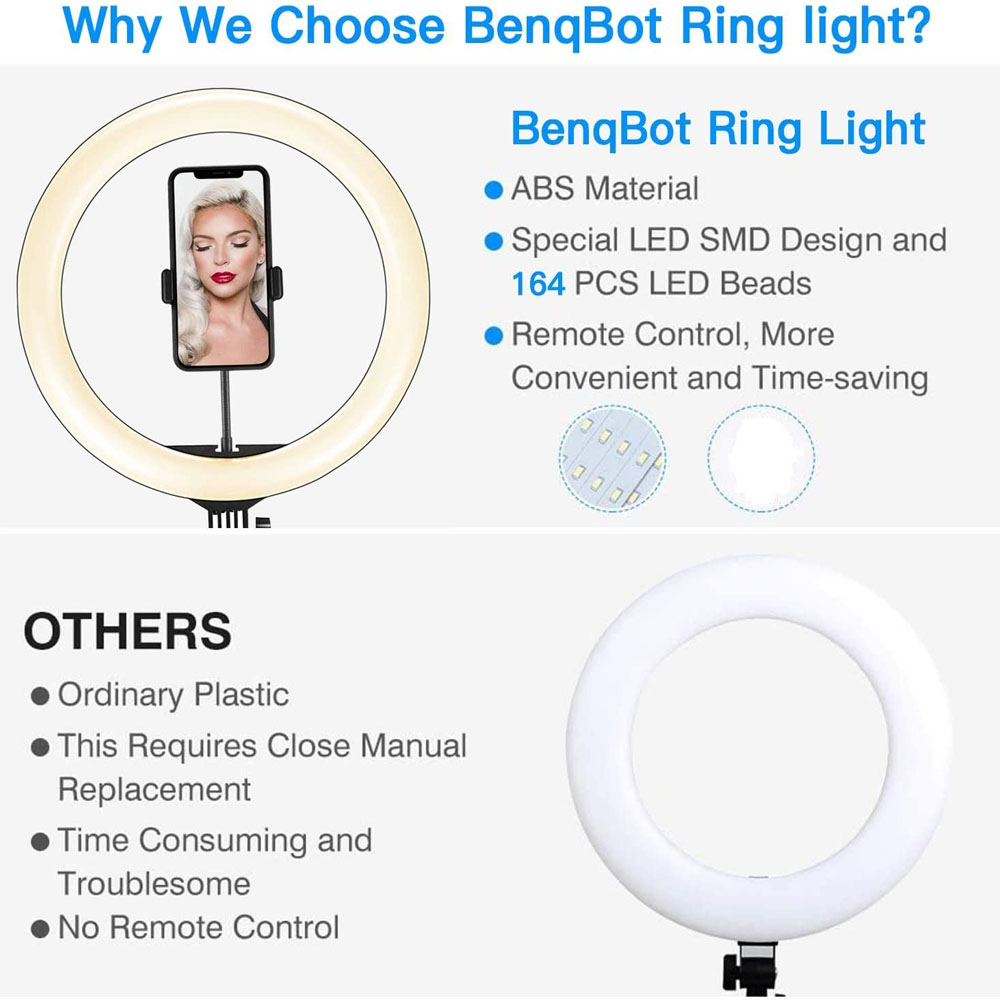 26 33CM Światła wideo Ściemnia – Photography Lighting Circle recenzja i cena