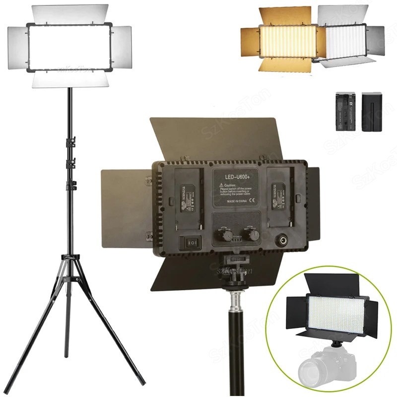 U800 U600 LED Photo Studio Vid – Photography Lighting Uk recenzja i cena